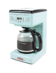 Cafetera Programable 12 Tazas Nostalgia RCOF12AQ + Tostadora Ancha 2 Rebanadas 2