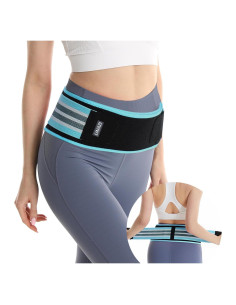 Cinturón Sacroilíaco LINAZI Plus para Alivio de Dolor - Azul