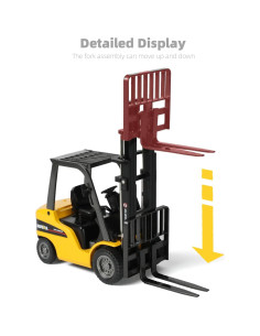 Montacargas Elevable SHINESIGNAL Amarillo 1:20 Metal 0.54 kg 2