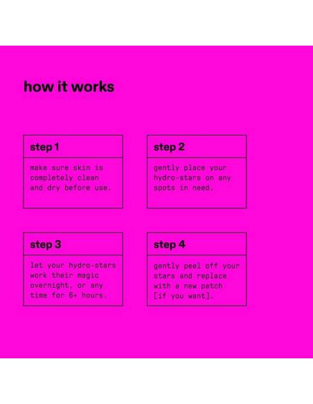 Paquete de Fiesta Starface Hydro-Stars 96 Parches Acné