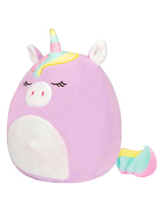 Squishmallows 41 cm Sylvia Unicornio Morado - Peluche Suave