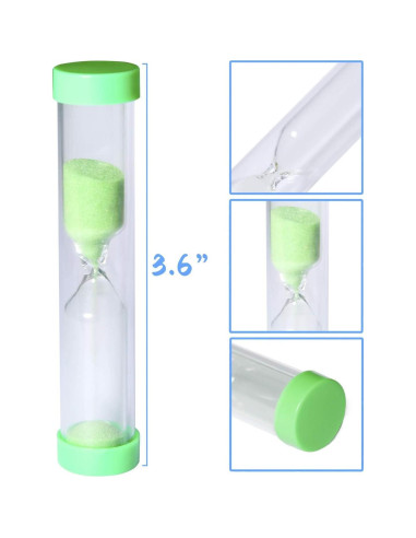 Reloj de Arena PROLOSO 1 Minuto - Paquete de 20 Multicolor