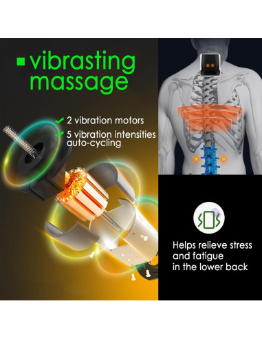 Funda de Asiento Enfriadora Fochutech 12V con Masaje Beige