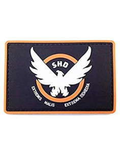 Parche de PVC Militar Morton Home Rectangular Amarillo