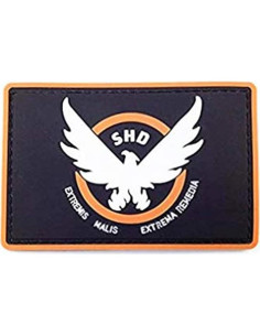 Parche de PVC Militar Morton Home Rectangular Amarillo 2