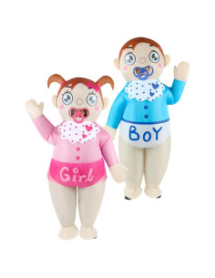 Disfraz Inflable de Bebé para Adultos Wabolay - Revelación de Género