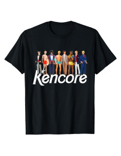 Camiseta Gráfica Ken Kencore Licencia Oficial Barbie