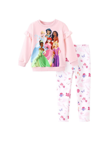 Conjunto Ropa Niña Disney Princesa Rosa 2 Piezas 3-4T
