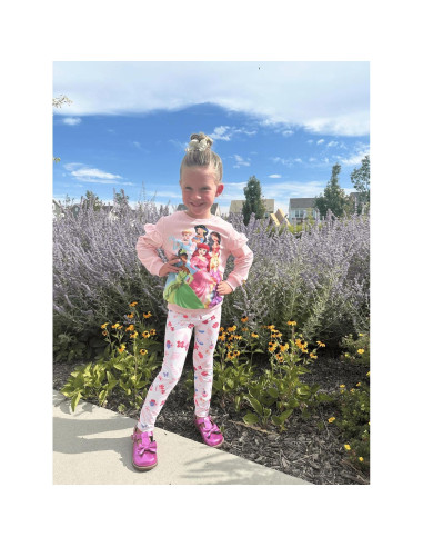 Conjunto Ropa Niña Disney Princesa Rosa 2 Piezas 3-4T