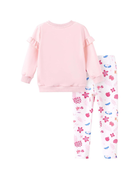 Conjunto Ropa Niña Disney Princesa Rosa 2 Piezas 3-4T