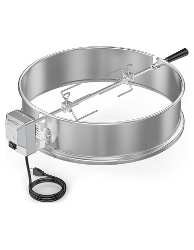 Kit Rotisserie Acero Inoxidable Onlyfire para Parrilla 57 cm