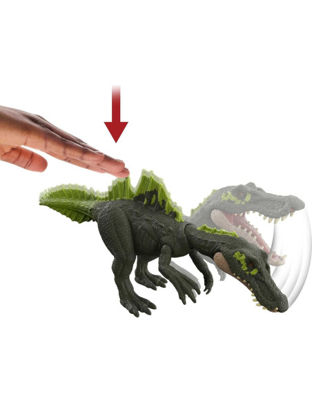 Figura de Acción Ichthyovenator Roar Strikers Mattel 33 cm