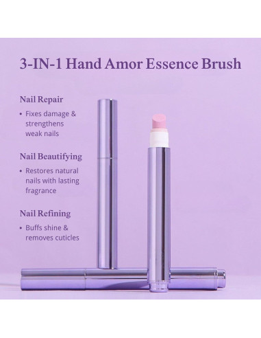 Bolígrafo de Aceite para Cutículas NineRoms 2-en-1 con Punta Cerámica