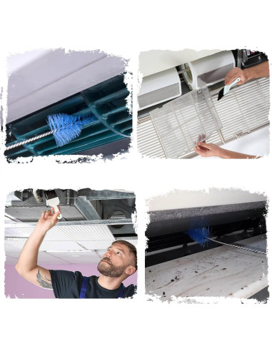 Kit de limpieza de aire acondicionado 10 piezas LIFCIUSO