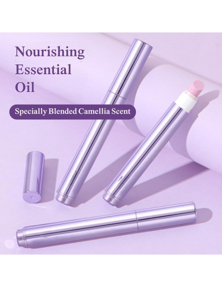 Bolígrafo de Aceite para Cutículas NineRoms 2-en-1 con Punta Cerámica