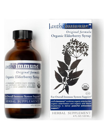Jarabe de Saúco Orgánico Anthoimmune 118 ml - Apoyo Inmunológico