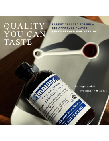 Jarabe de Saúco Orgánico Anthoimmune 118 ml - Apoyo Inmunológico