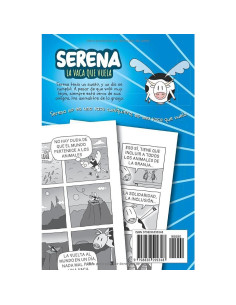 Serena, la vaca que vuela: Cómic para niñas y niños de 6 a 12 años. 96 páginas. Interior en blanco y negro. (Spanish Edition) 2