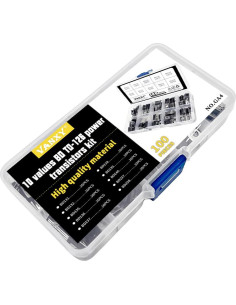 Kits de Transistores TO-126 VANXY 100 Piezas 10 Tipos 2
