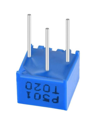 Potenciómetro Trimmer 500 Ohm uxcell 3362P-501 5 Pcs