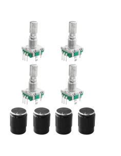 Juego de 4 Interruptores Codificadores Rotativos 360 ZZLZX