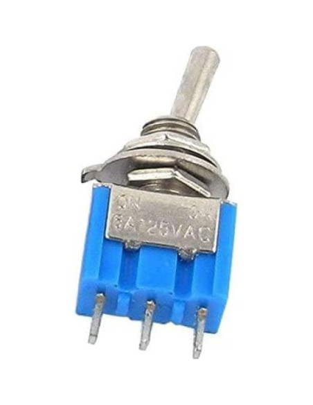 20 Interruptores de Palanca Mini MTS-102 3 Pines AC 250V 3A