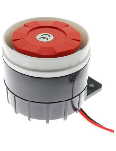 Zumbador Electrónico de Alarma Maxmoral 12V 120dB Montaje en Pared 2