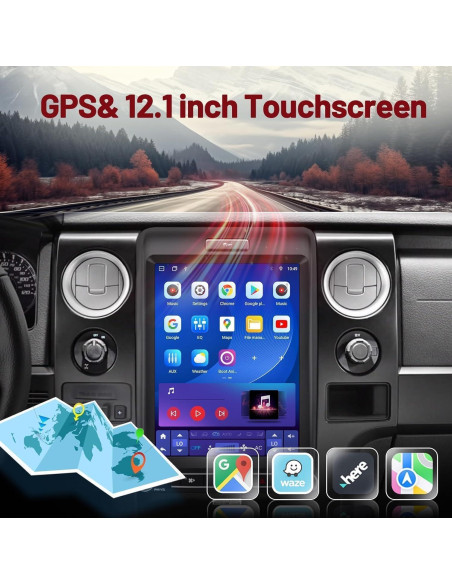 Pantalla Táctil 12.1" PALYXIU con GPS, Bluetooth y WiFi
