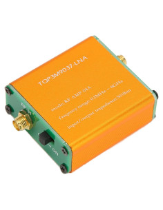 Amplificador de Bajo Ruido Pomya 20dB 0.1MHz a 6GHz con Batería