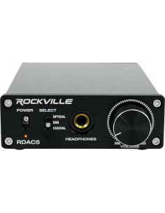 Convertidor Digital a Analógico Rockville RDAC5B 24-Bit 192kHz 2
