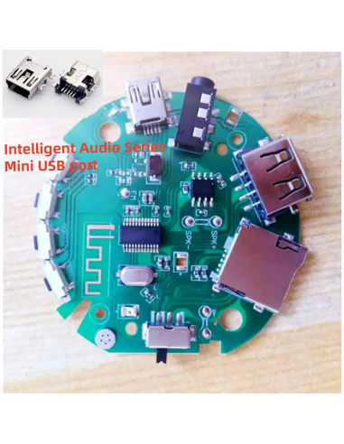 Kit 28Pcs Enchufes Mini USB Femeninos 5/8/10 Pines SMD