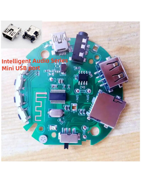 Kit 28Pcs Enchufes Mini USB Femeninos 5/8/10 Pines SMD