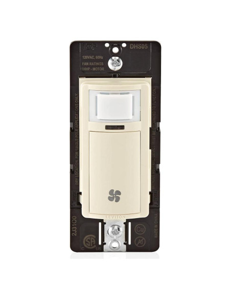 Interruptor de Sensor de Humedad Leviton DHS05-1LT 0.19 kW