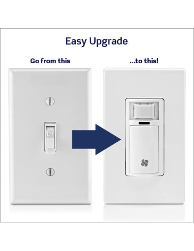 Interruptor de Sensor de Humedad Leviton DHS05-1LT 0.19 kW