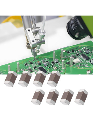 100 Capacitores Cerámicos SMD 10uF 50V 1206 Crear Idea