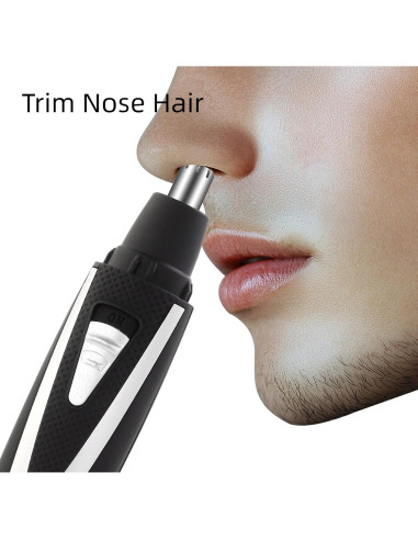 Recortador de Vello Nasal y Auricular Sodynee Inalámbrico