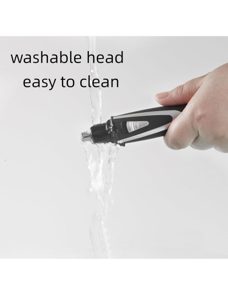 Recortador de Vello Nasal y Auricular Sodynee Inalámbrico