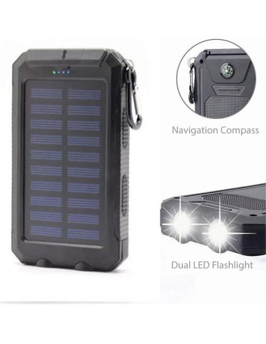 Banco de Energía Solar BoxWave PowerPack Rejuva 10000mAh