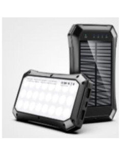 Banco de Energía Solar 10000mAh JustBaby Luv - Cargador Rápido con 20 LED 2