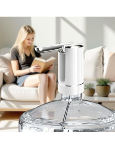 Dispensador de Agua Plegable BSJYMJIAJU 5 Galones Blanco 2