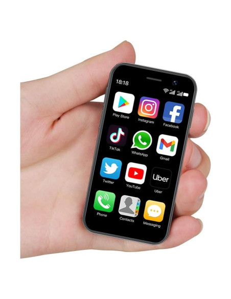 Smartphone Mini 4G Egoodmall XS14PRO 3" Dual SIM 2+16GB Negro