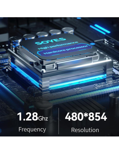 Smartphone Mini 4G Egoodmall XS14PRO 3" Dual SIM 2+16GB Negro