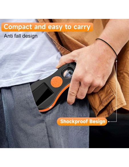 Microscopio Digital Portátil ILIHOME 2" Pantalla IPS 200W