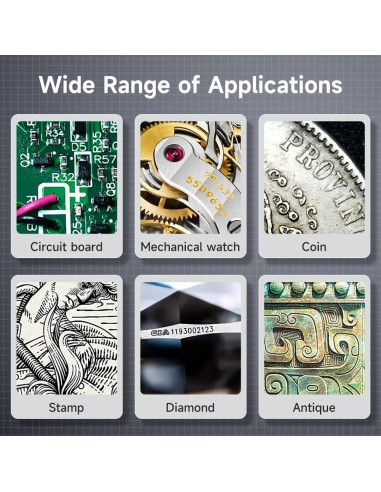 Microscopio Digital Portátil ILIHOME 2" Pantalla IPS 200W