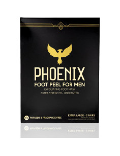Paquete de 2 Exfoliantes para Pies Hombres Phoenix Foot Peel 2