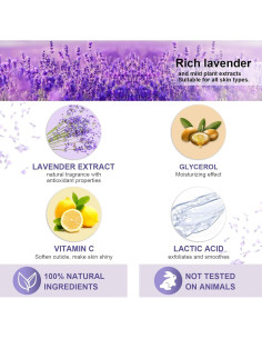 Mascarilla Exfoliante para Pies FUNNIR - 5 Pares, Suave y Revitalizante 2