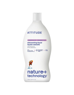 Jabón para Platos ATTITUDE 700 ml Vegano Cilantro y Aceituna