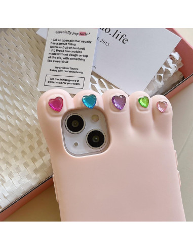 Funda Kawaii 3D para iPhone 14 Pro Max - Silicona Suave