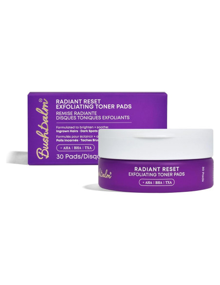 Almohadillas Exfoliantes Bushbalm Reinicio Radiante 30 Unidades Almohadillas Exfoliantes Bushbalm Reinicio Radiante 30 Unidades