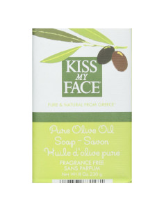Jabón en Barra Kiss My Face Aceite de Oliva 227 g